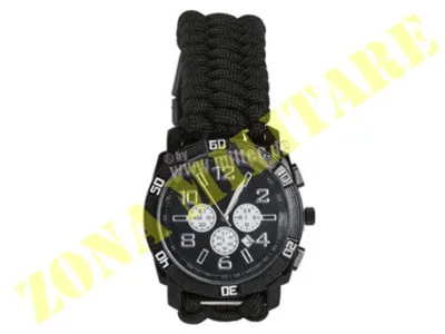 Orologio con Cinturino in Cordino Paracord - Mil-Tec