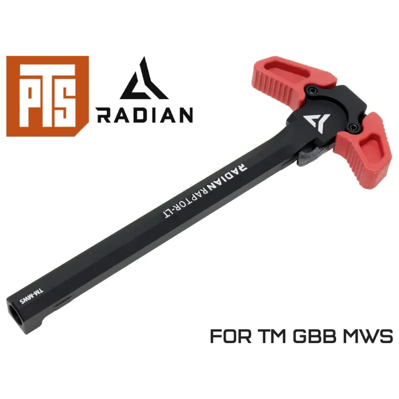 PTS Syndicate Palanca de Carga Raptor MWS Radian · Rojo