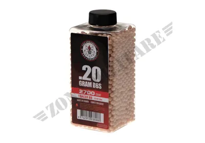Pallini Peso 0,20 Grammi Confezione Da 2700BBs Traccianti - G&G Armament