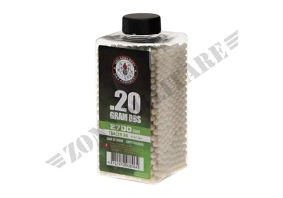 Pallini Peso 0,20 Grammi Confezione Da 2700BBs Traccianti Verdi - G&G Armament