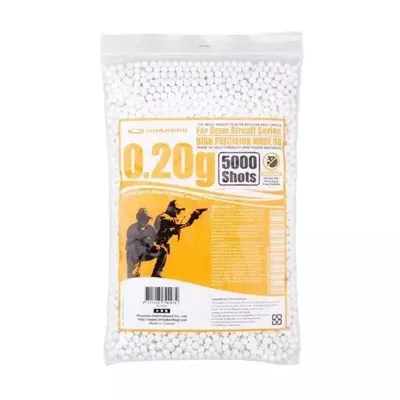 Pallini 0.20 Grammi 5000 BB Bianchi - Guarder