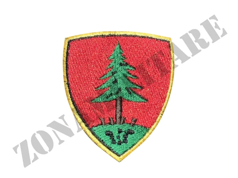 Zona Militare Patch Brigata Pinerolo Ricamata