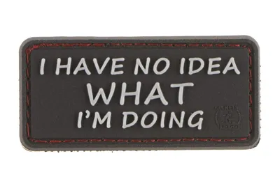 Patch Gommata "I Have No Idea What I'm Doing" - JTG
