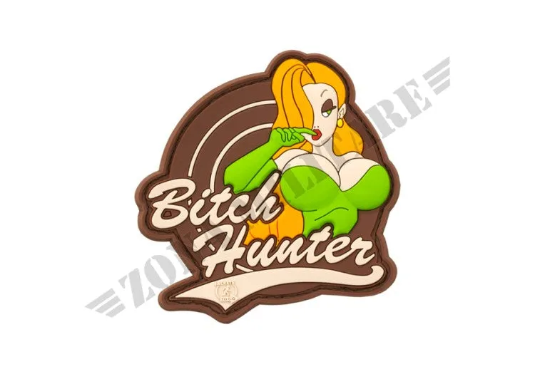 Zona Militare Patch Gommata Bitch Hunter Rubber Patch JTG · Multicam