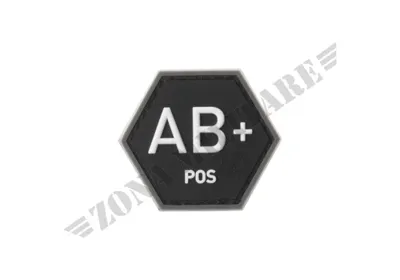 Patch Gommata Bloodgroup Hexagon Ab Positivo - JTG