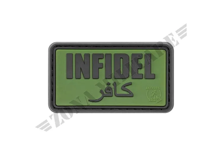 Zona Militare Patch Gommata Infidel Rubber Patch JTG Forest
