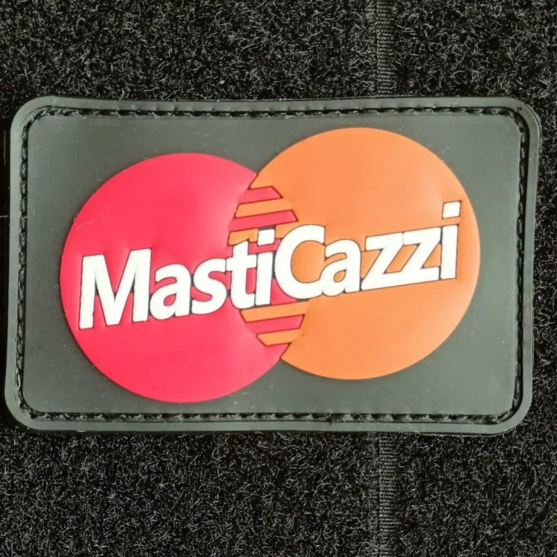 Zona Militare Patch Gommata Masti Cazzi