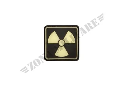 Patch Gommata Radioactive Rubber JTG Glow in the Dark - Zona Militare