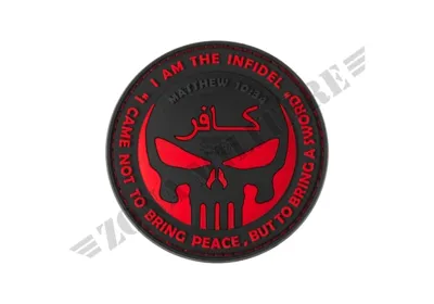 Patch Gommata the Infidel Punisher Rubber Blackmedic - JTG