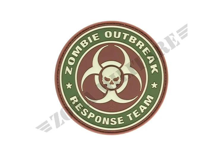 Zona Militare Patch Gommata Zombie Outbreak Rubber Patch JTG · Multicam