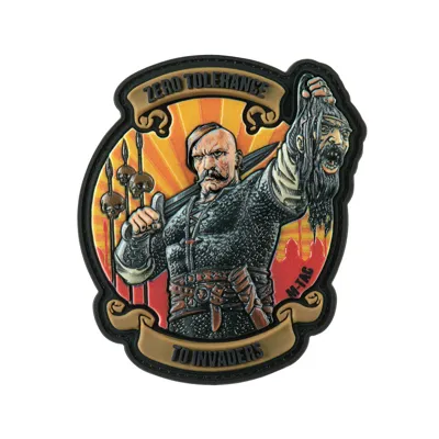 Patch in PVC con Velcro Zero Tolerance Colore - M-Tac