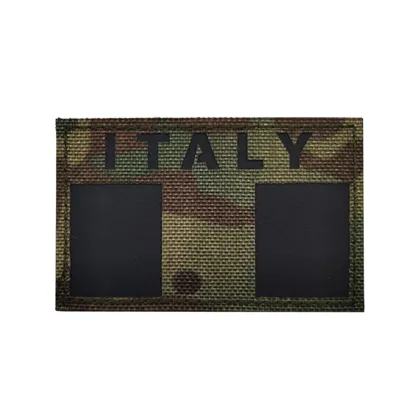 Patches con Bandiera IR Italia - Zona Militare