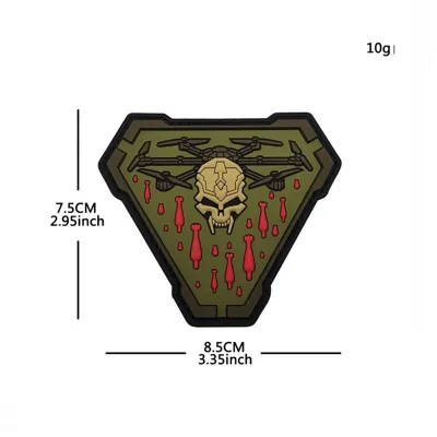 Patches PVC F208 Drab - Zona Militare