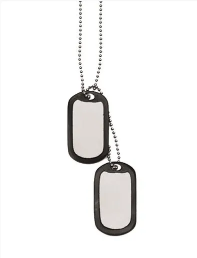 Mil-Tec Piastrine Americane Gommate