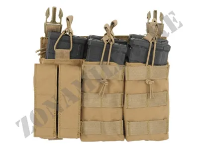 Piattaforma Porta Caricatori Buckle Up Triple 5.56/Pistol - 8FIELD