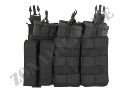 Piattaforma Porta Caricatori Buckle Up Triple 5.56/Pistol - 8FIELD