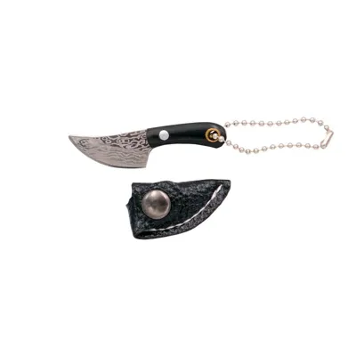 Portachiavi a Forma Di Coltello Da Scuoiatura Da 5,5cm - Albainox