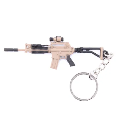 Portachiavi a Forma Di M4A1 Da 9cm - Blood Heritage