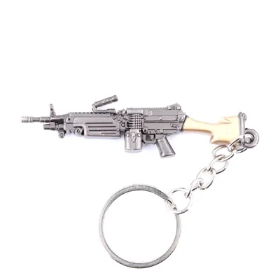 Portachiavi a Forma Di Mitragliatrice M249 Da 7 cm - Blood Heritage