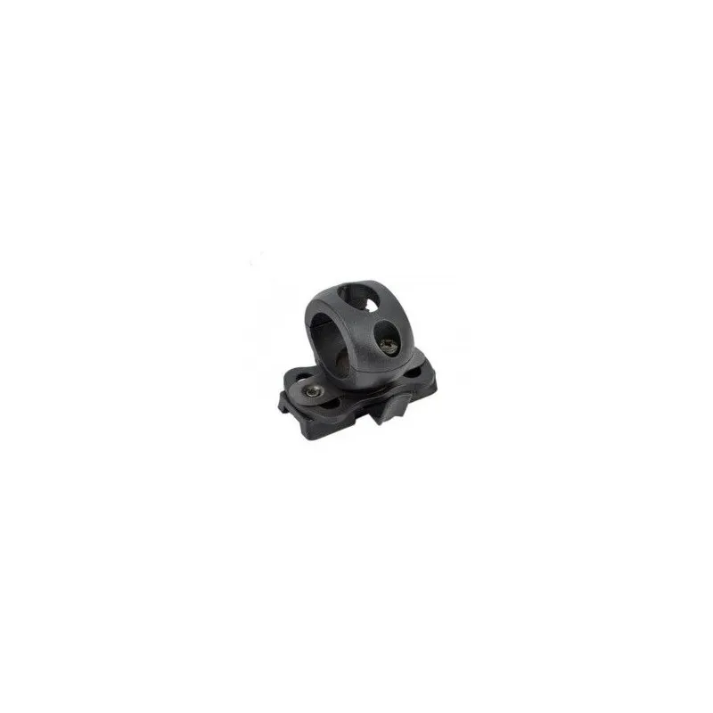 Anilla Linterna para Casco · Negro