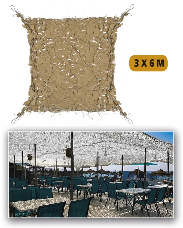 Mil-Tec Rete 3x6 "Shadow SAIL" · Coyote desert