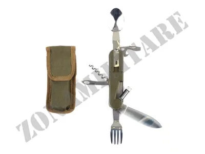 Posate Multifunzionale con Lampada - Zona Militare