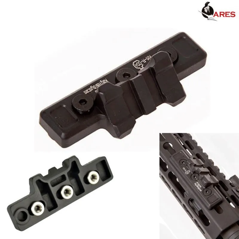 Ares Slitta 45° Offset KeyMod · Negro