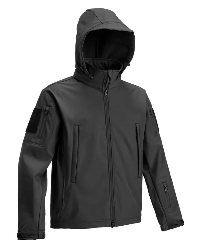 Defcon 5 Softshell Tattico Imbottito Small · Negro