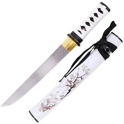 SPADA TANTO con Lama in Acciaio al Carbonio Fodero Chiaro S6046B - THIRD AMONT