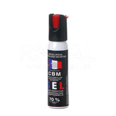 Spray Difensivo a Diffusione DM Gel al Peperoncino 25 ml CS NF Tappo a 1/4 Di Giro CBM - DM Diffusion