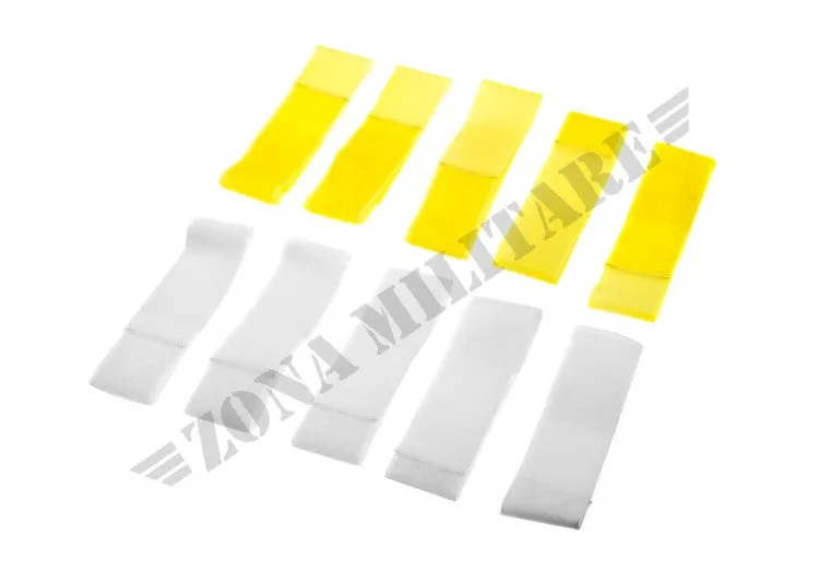 Zona Militare Team Patch Set · Yellow white