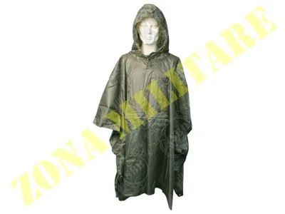 Telo Poncho SBB Rip/Stop Colore - Zona Militare
