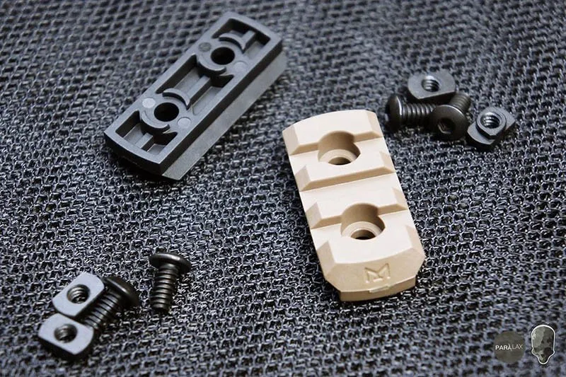 Nylon M-Lock 3 Slot Picatinny Section Set
