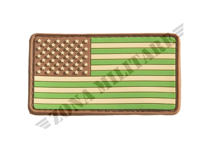 Zona Militare US Flag Rubber Patch · Multicam