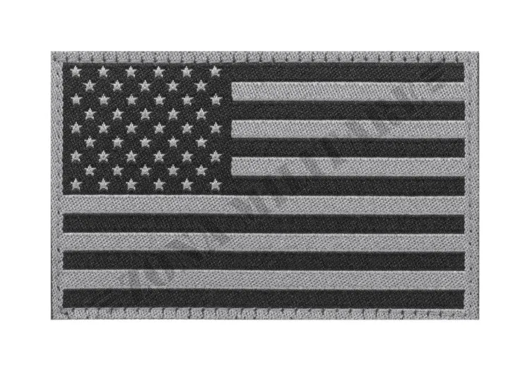 Zona Militare USA Flag Patch Clawgear Version · Negro