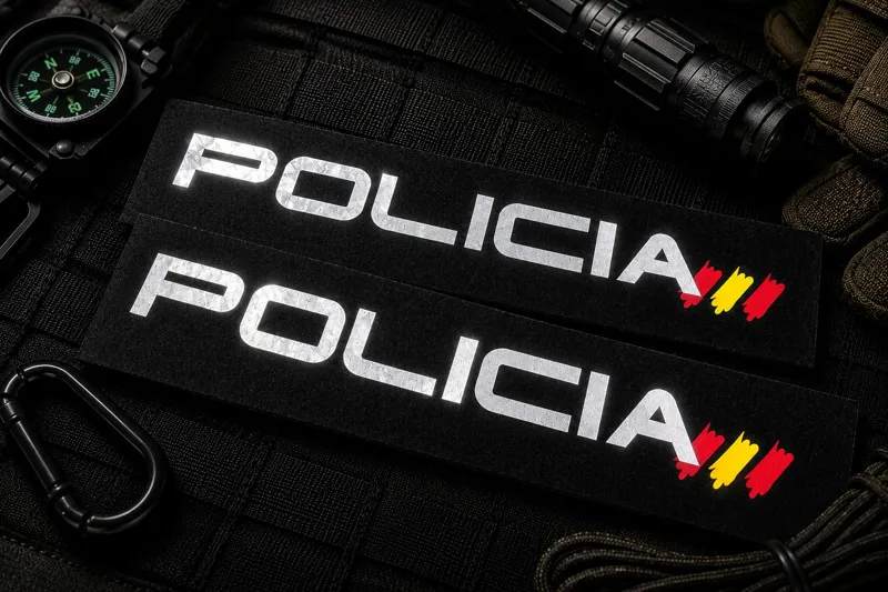 Policía Espalda