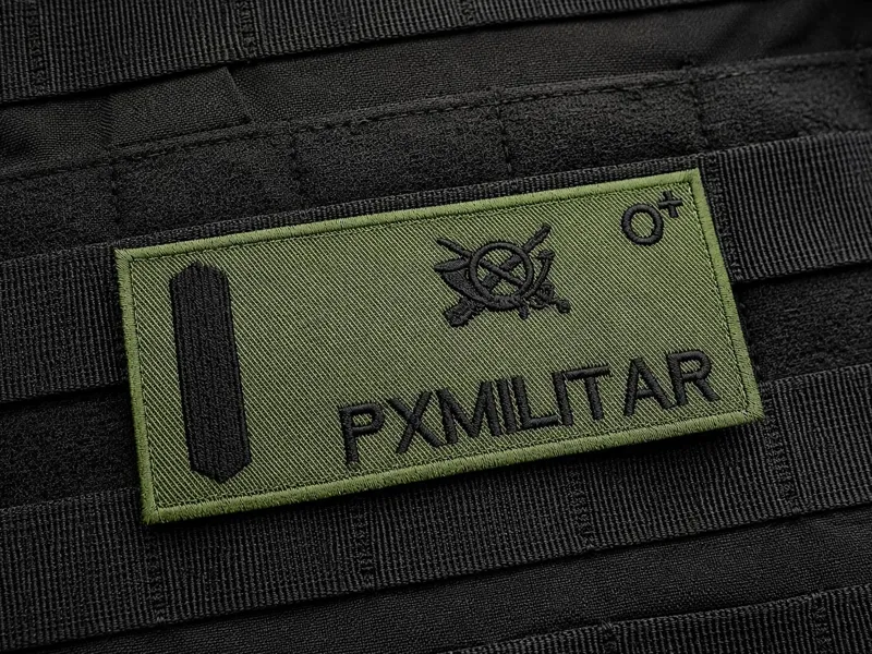 Galleta Militar Borde Bordado