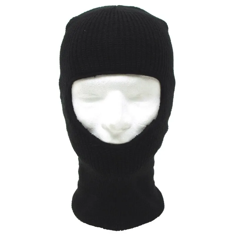 Balaclava 1 Loch Acryl · Negro