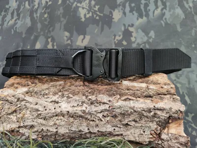 1.75 Inch Lightweight Gunfighter Tactical Belt (Metal D-Ring Buckle Version)