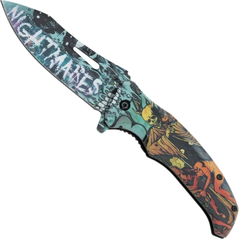 Taschenmesser EH Nightmare Devils Hell 95mm