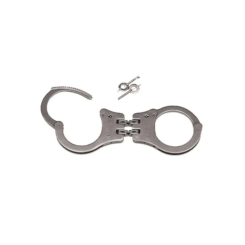 Handschellen, Kette, Double Lock, Stop, 2 Keys