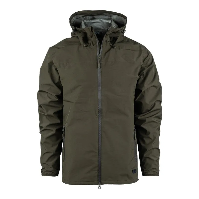 Jacke Hardshell Wasserdicht · Verde / OD