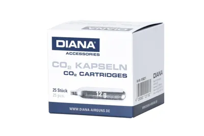 12 g CO2 Kapseln 25ER Pack - Diana