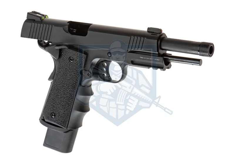 Army Armament M1911 R32 Extended Full Metal · Negro