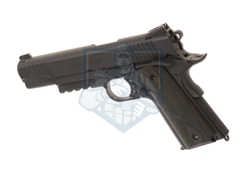 KWC TAC 1911 Full Metal CO2 · Negro