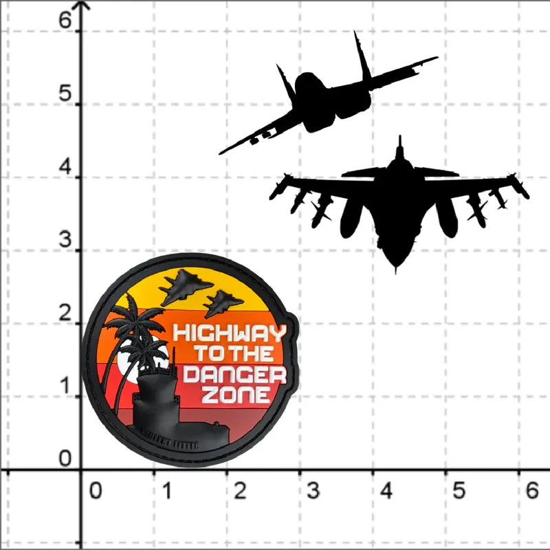 Violent Little Machine "Highway to the Danger Zone" PVC Patch