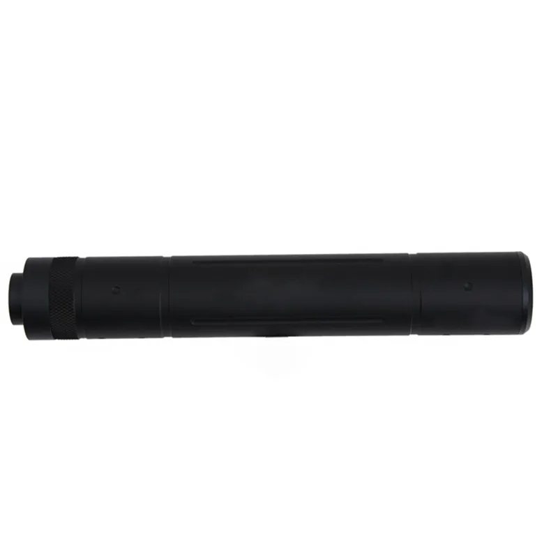 Metal D Type Silencer 195mm 14mm CCW