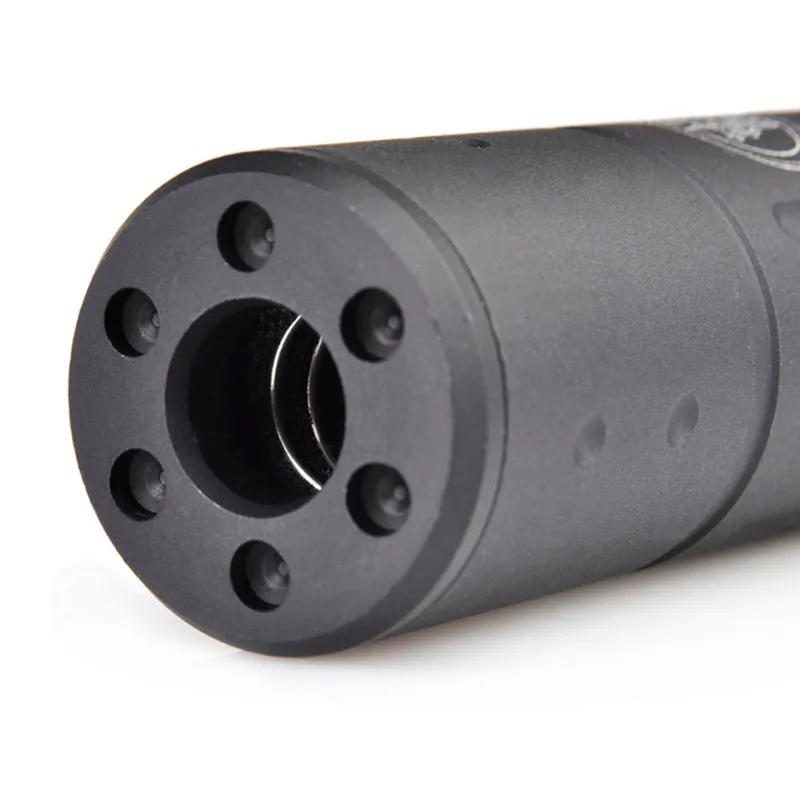 Metal D Type Silencer 155mm 14mm CCW