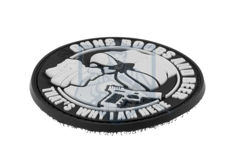 JTG Guns Boobs and Beer Rubber Patch