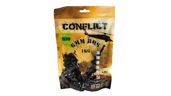 CONFLICT BIO BBs 0.45g 1kg Beutel